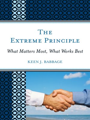 cover image of The Extreme Principle